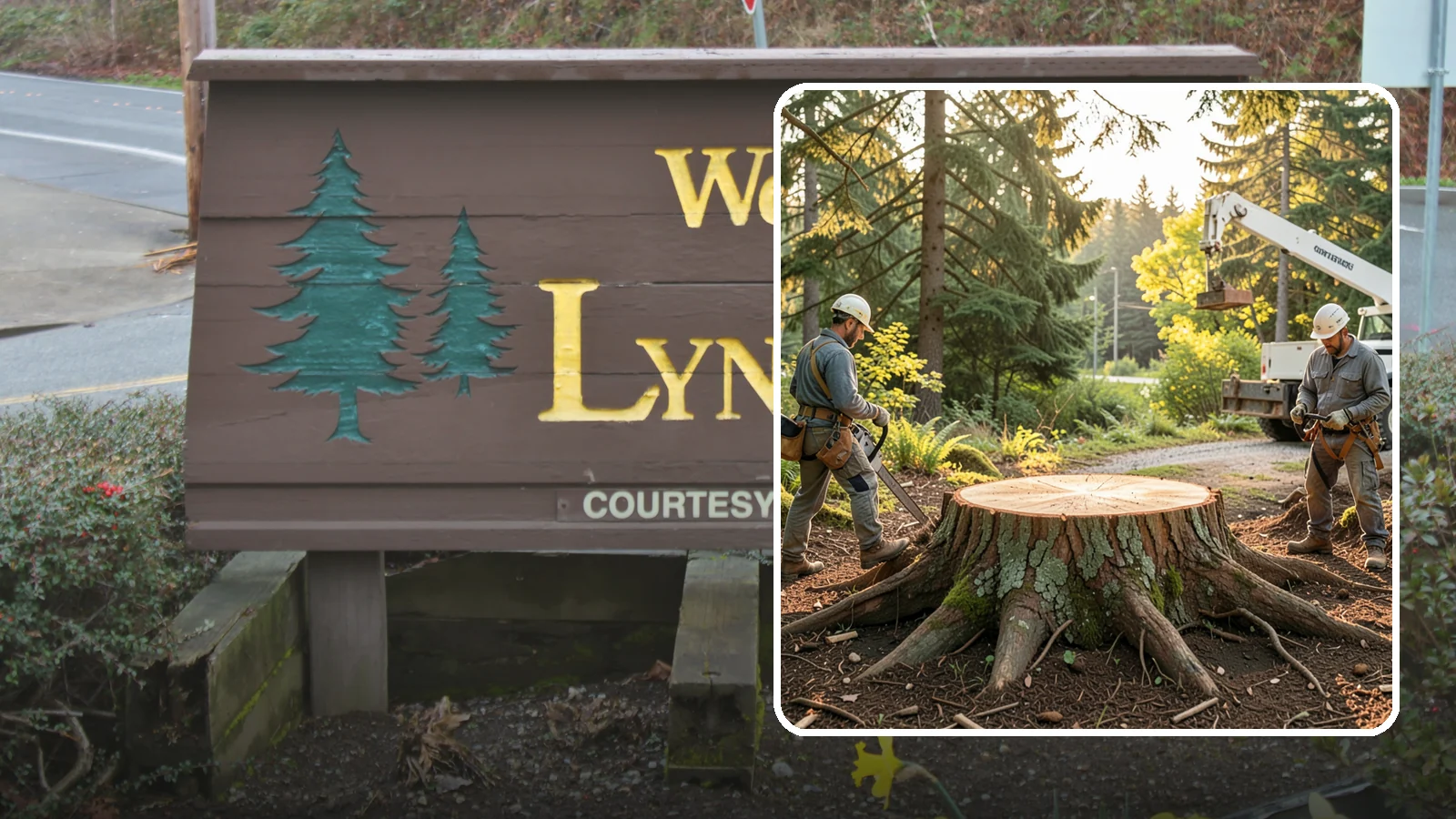 Root collar excavation in Lynnwood, Snohomish County, WA - The careful exposure of the root collar to relieve burial or girdling.