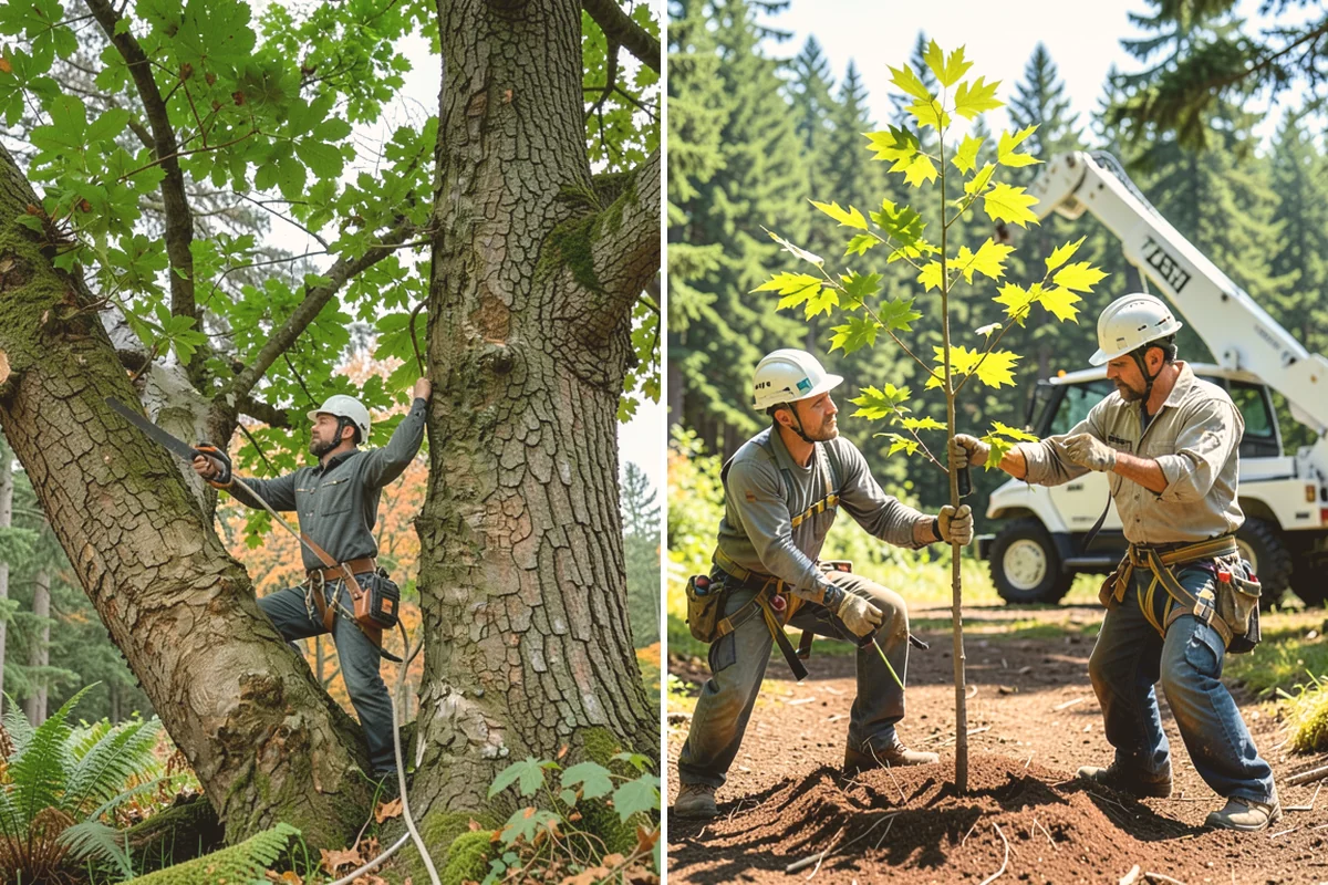 Root collar excavation in Lynnwood, Snohomish County, WA - Inspect the tree and its site
