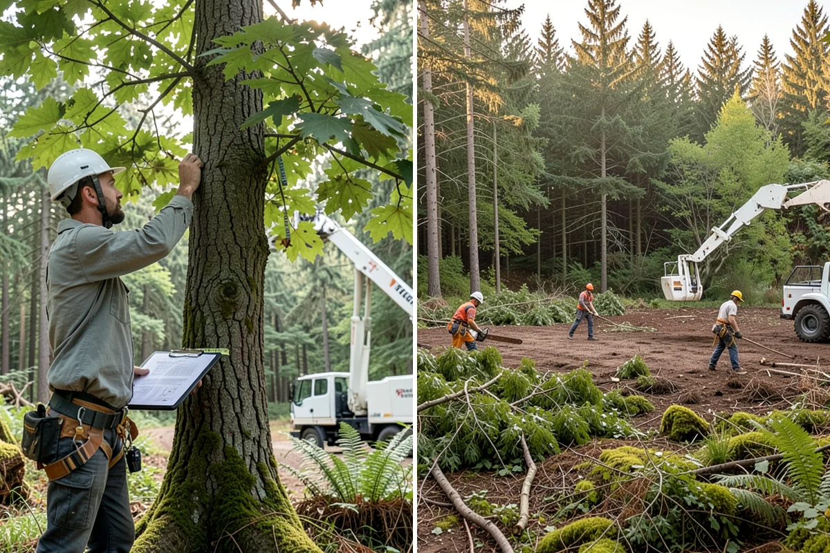 Root collar excavation in Maple Valley, King County, WA - Inspect the tree and its site