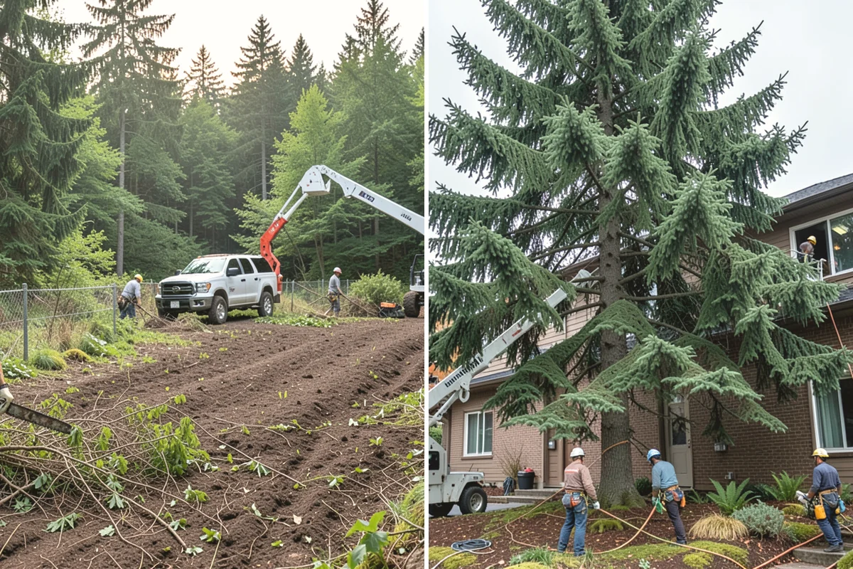 Root collar excavation in Mercer Island, King County, WA - Inspect the tree and its site