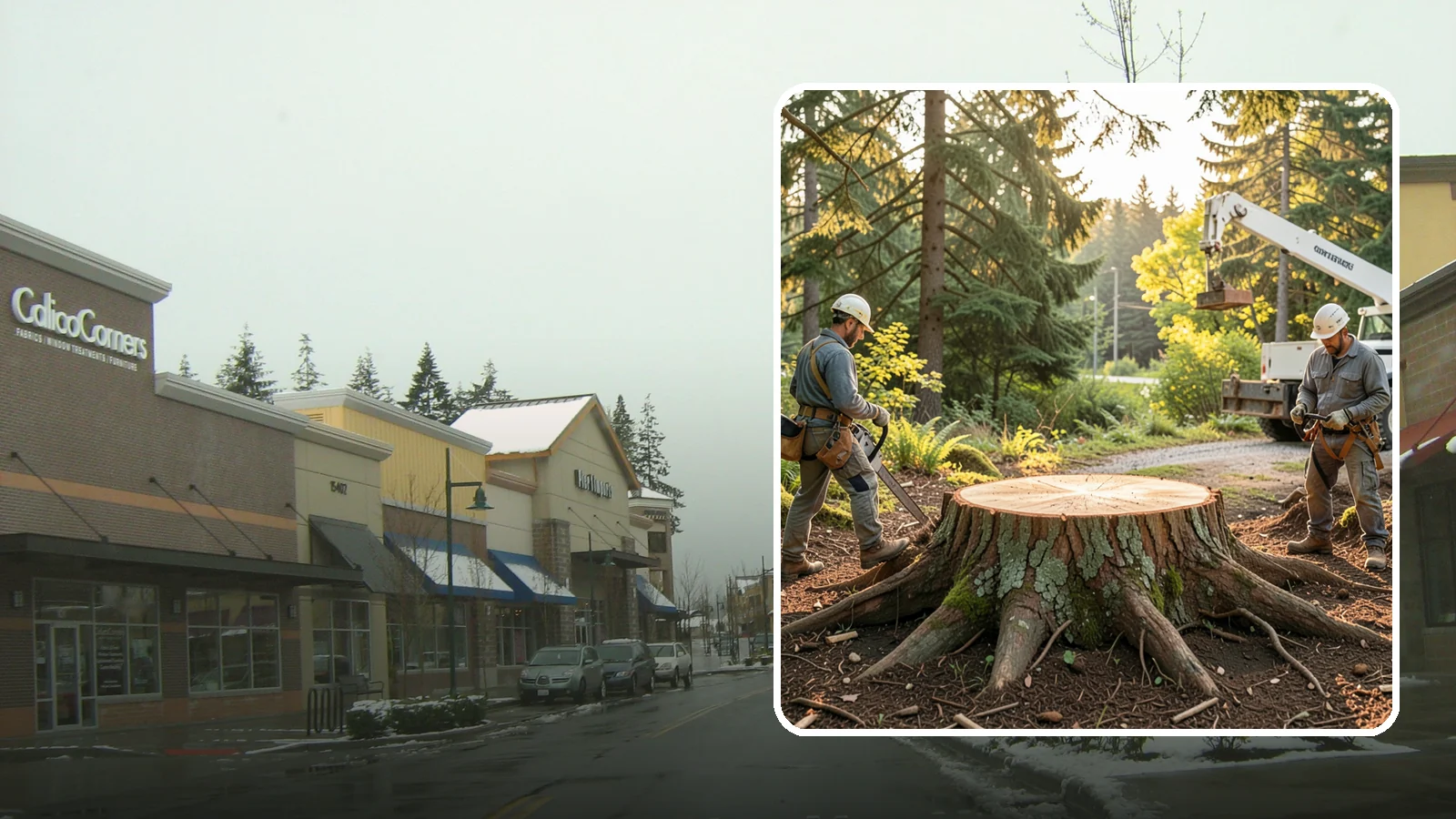 Root collar excavation in Mill Creek, Snohomish County, WA - The careful exposure of the root collar to relieve burial or girdling.