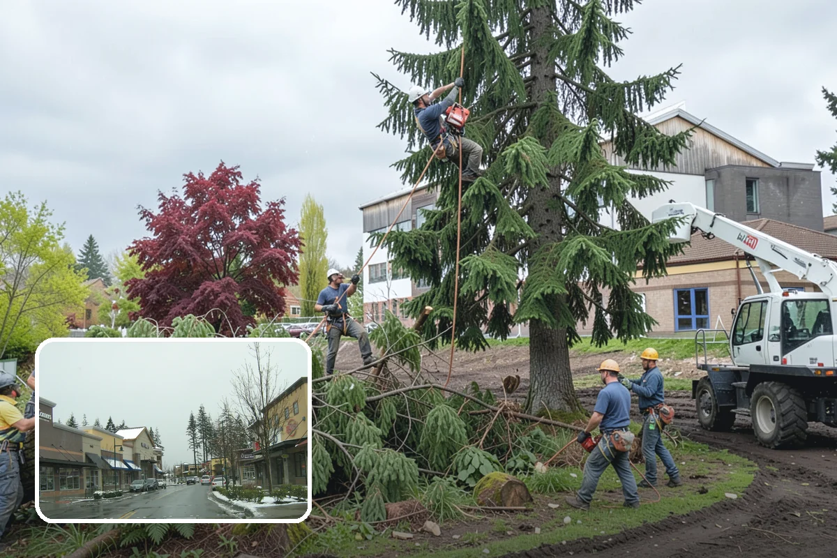 Root collar excavation in Mill Creek, Snohomish County, WA - Supports long-term tree health and stability