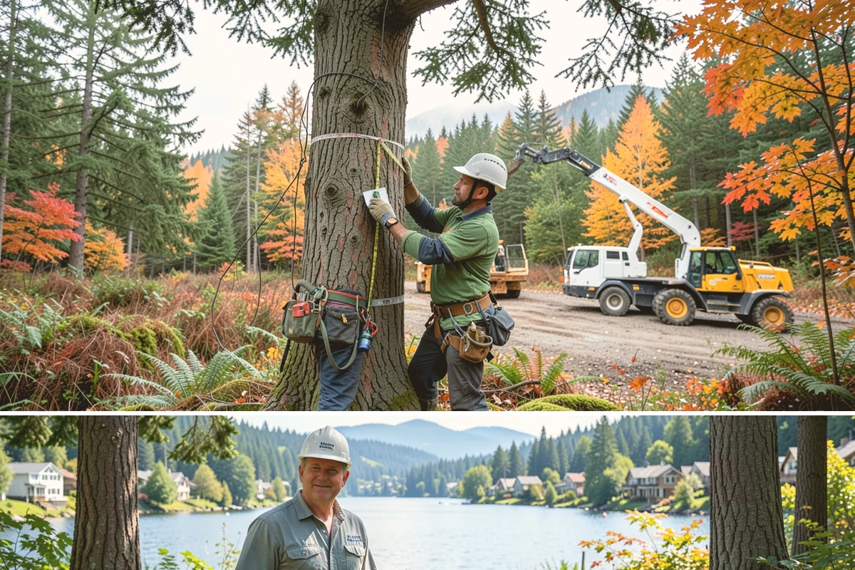 Root collar excavation in Milton, King County, WA - This service can be performed year-round in the Puget Sound region but may require specialized equipment during wet seasons to...