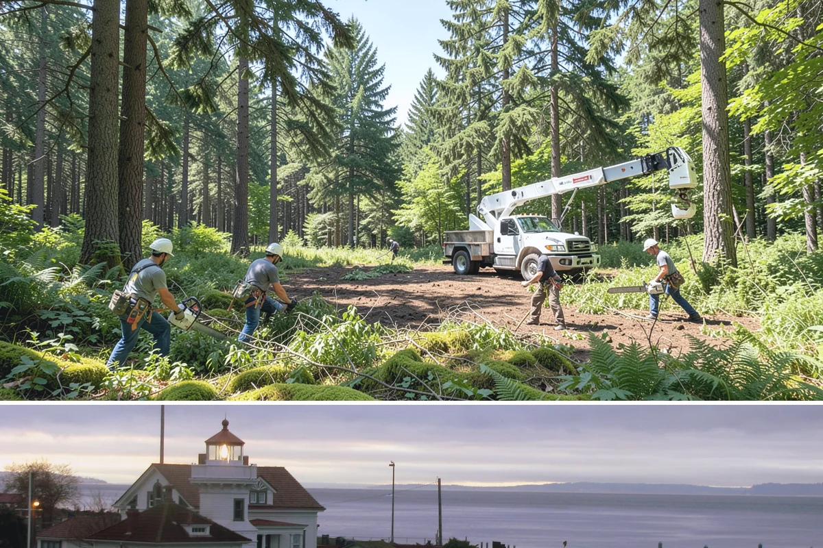 Root collar excavation in Mukilteo, Snohomish County, WA - This service can be performed year-round in the Puget Sound region but may require specialized equipment during wet seasons to...