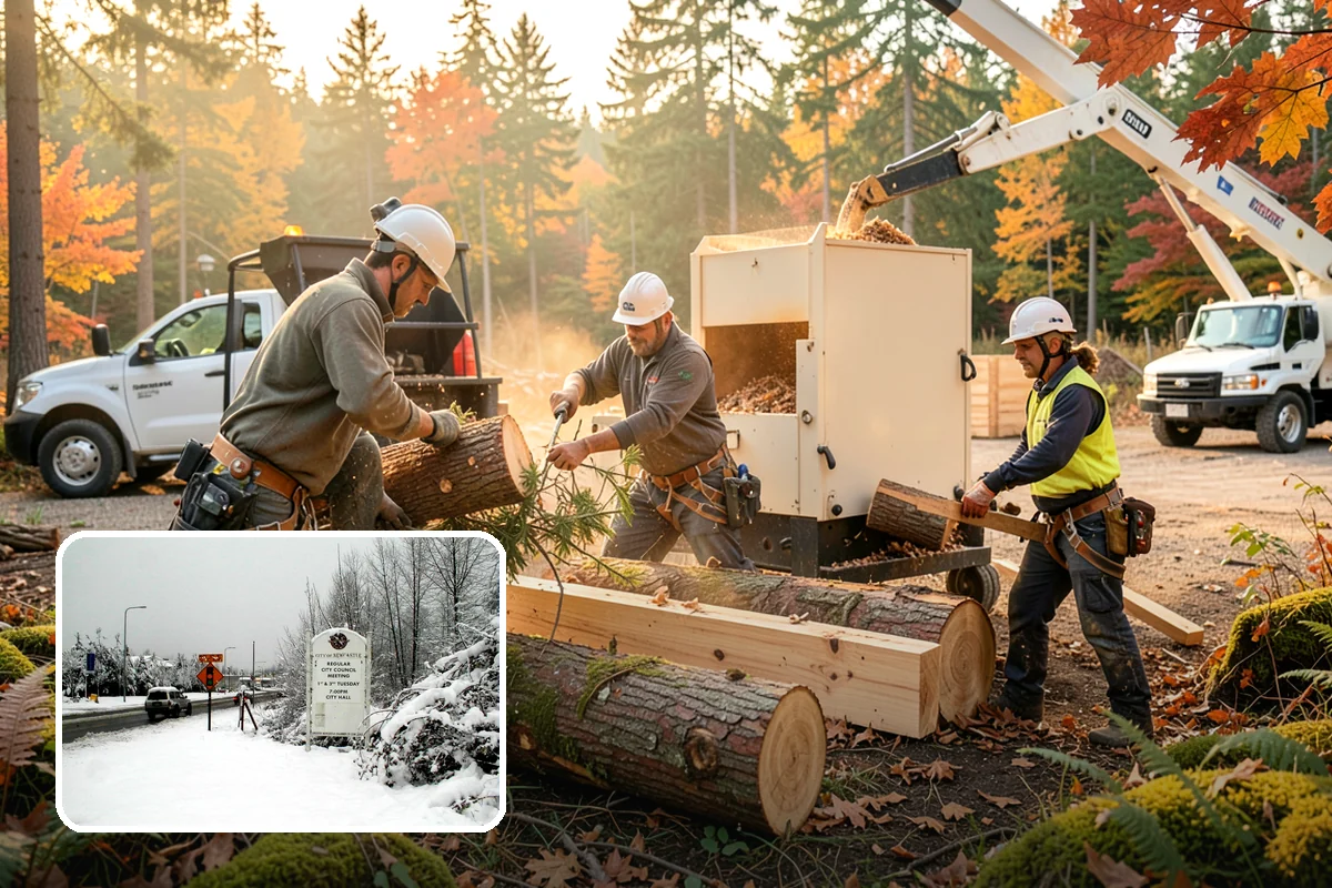 Root collar excavation in Newcastle, King County, WA - Supports long-term tree health and stability