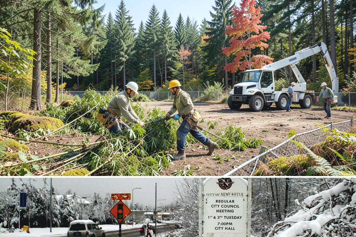 Root collar excavation in Newcastle, King County, WA - This service can be performed year-round in the Puget Sound region but may require specialized equipment during wet seasons to...