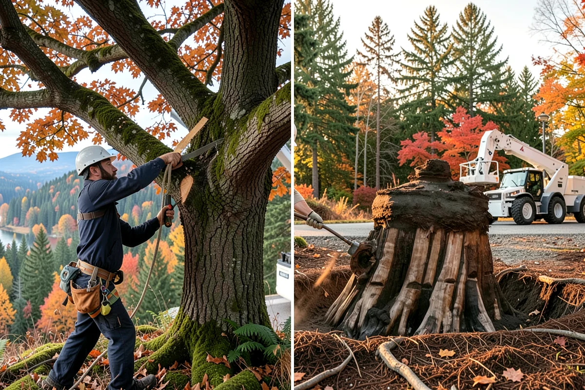 Root collar excavation in Normandy Park, King County, WA - Inspect the tree and its site