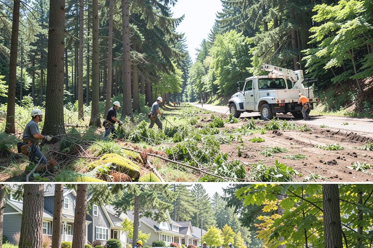 Root collar excavation in Normandy Park, King County, WA - This service can be performed year-round in the Puget Sound region but may require specialized equipment during wet seasons to...