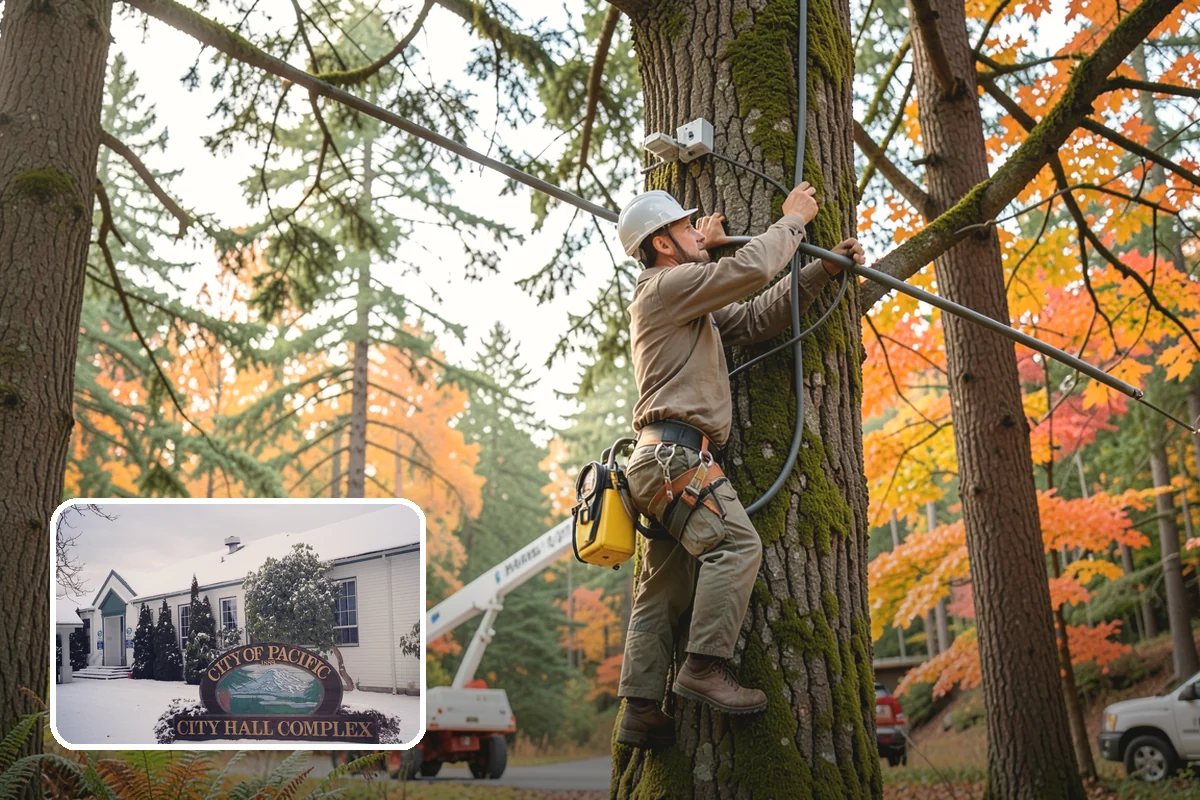 Root collar excavation in Pacific, King County, WA - Supports long-term tree health and stability