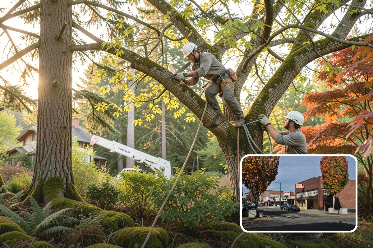 Root collar excavation in Puyallup, Pierce County, WA - Supports long-term tree health and stability