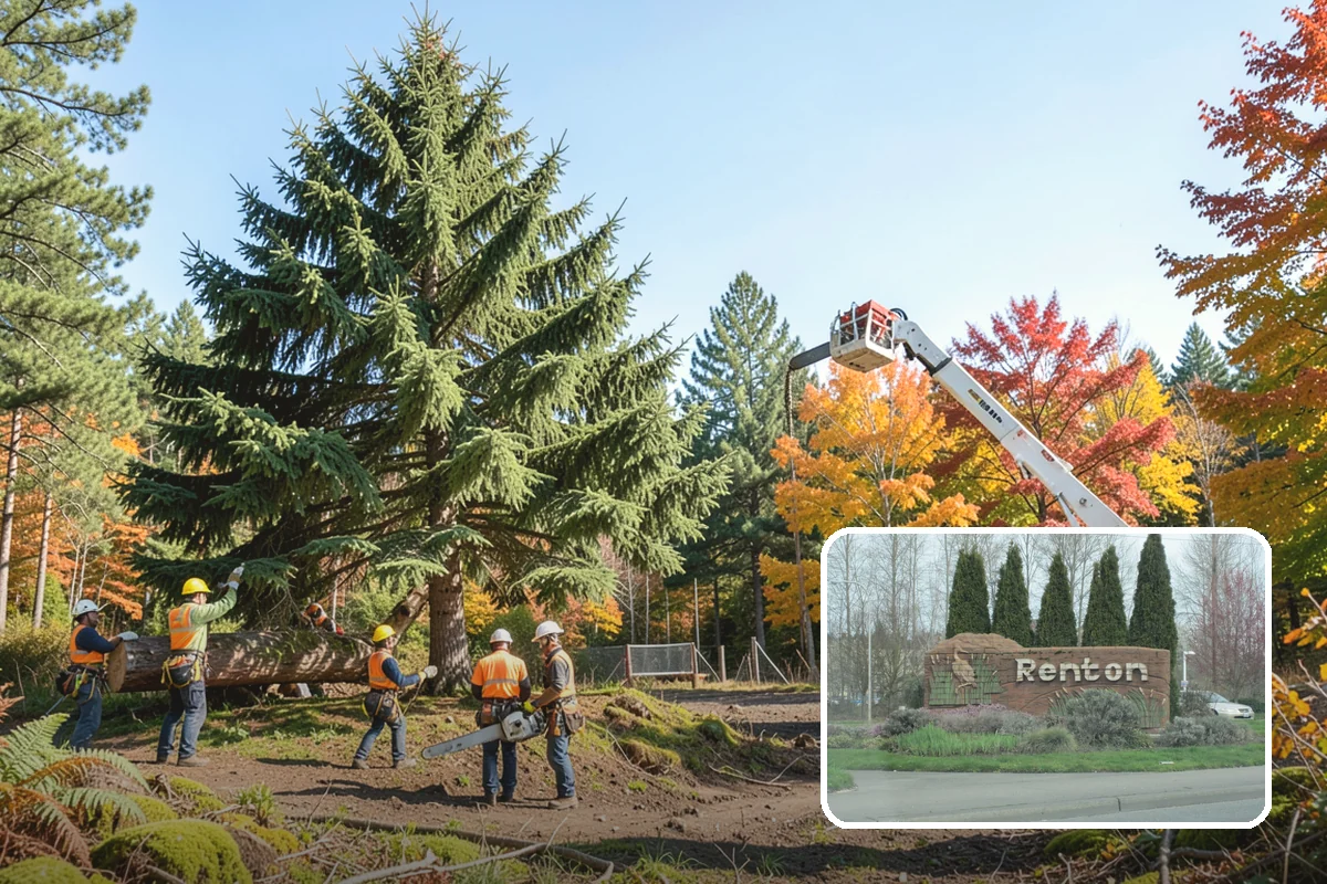 Root collar excavation in Renton, King County, WA - Supports long-term tree health and stability
