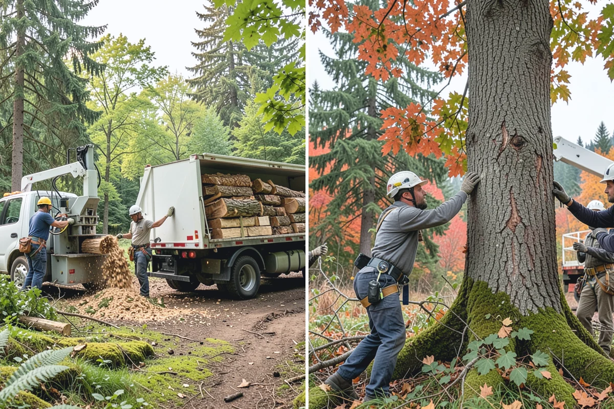 Root collar excavation in Renton, King County, WA - Inspect the tree and its site