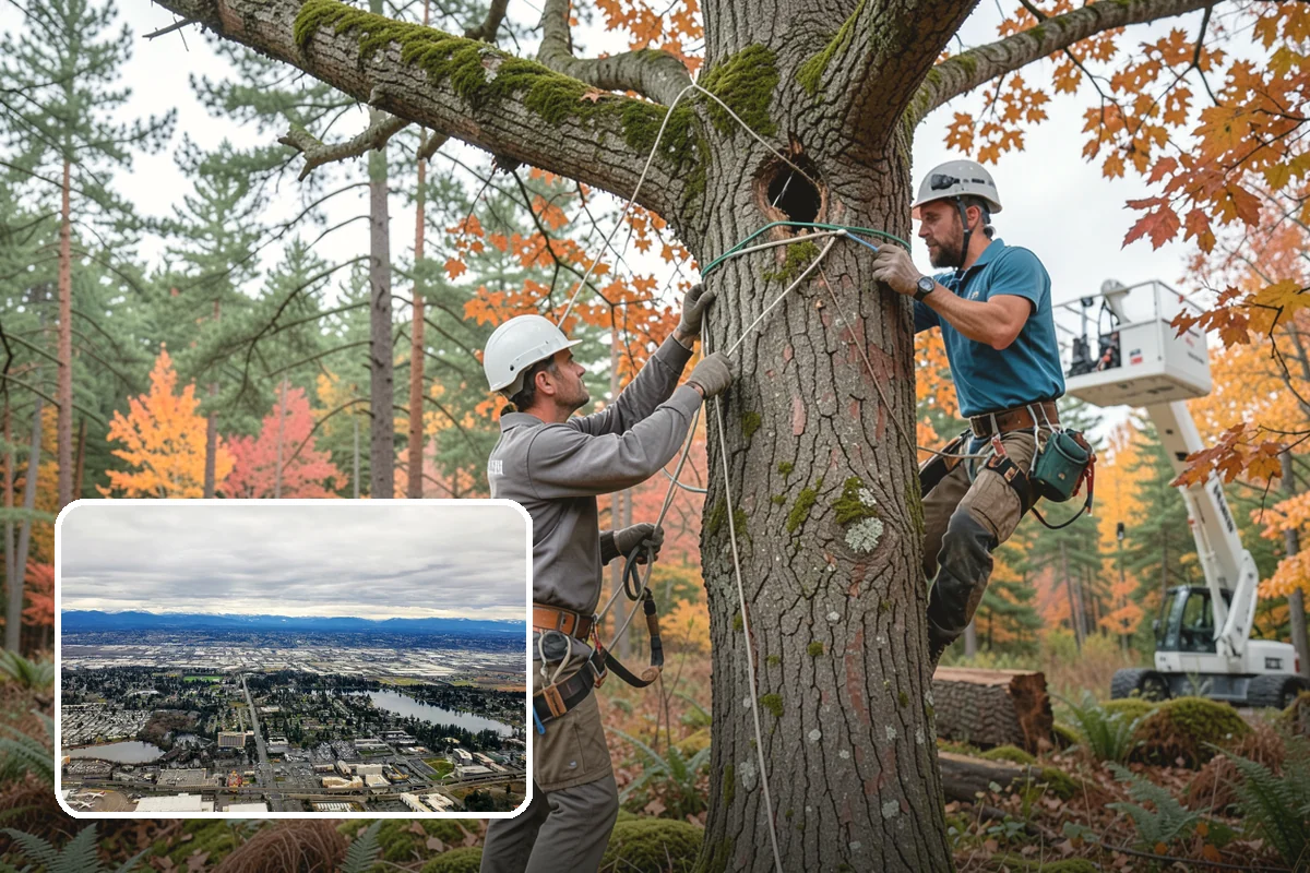 Root collar excavation in SeaTac, King County, WA - Supports long-term tree health and stability