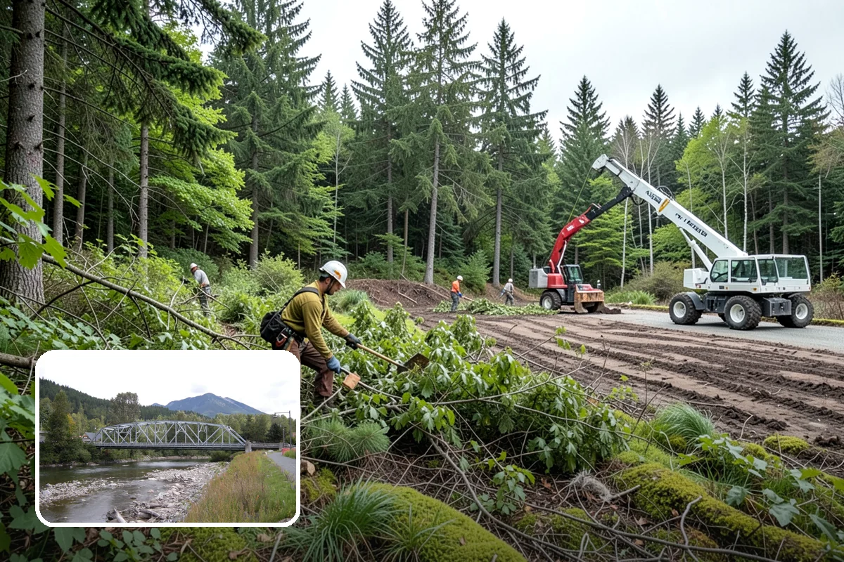 Root collar excavation in Skykomish, King County, WA - Supports long-term tree health and stability