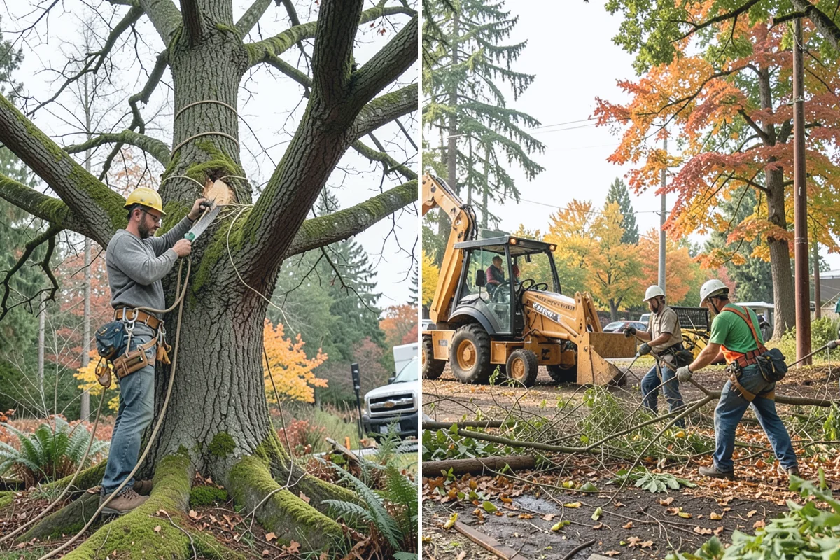 Root collar excavation in Skykomish, King County, WA - Inspect the tree and its site