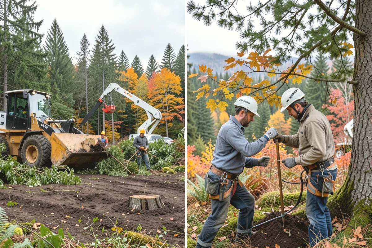 Root collar excavation in Tacoma, Pierce County, WA - Inspect the tree and its site