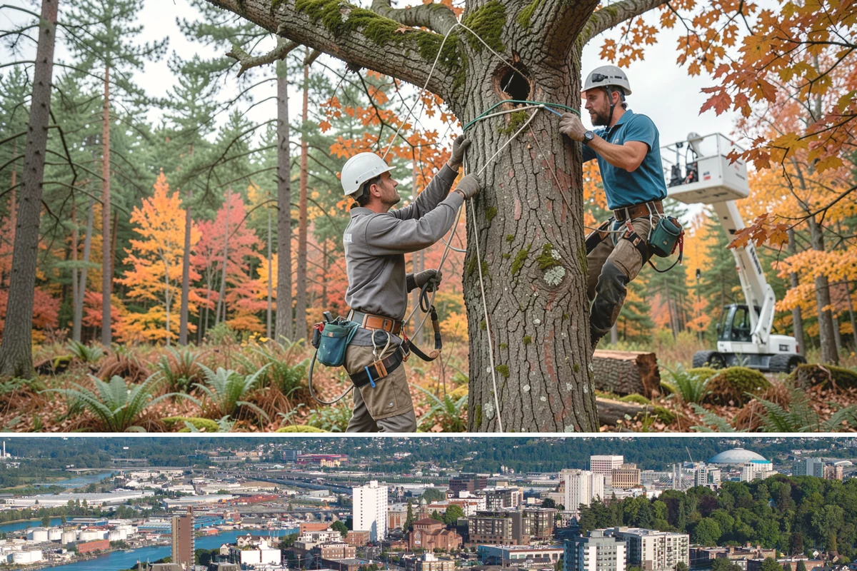 Root collar excavation in Tacoma, Pierce County, WA - This service can be performed year-round in the Puget Sound region but may require specialized equipment during wet seasons to...