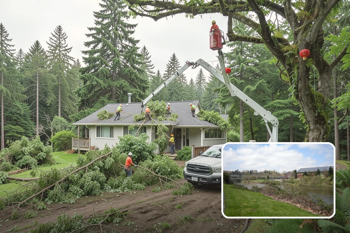 Root collar excavation in Tukwila, King County, WA - Supports long-term tree health and stability