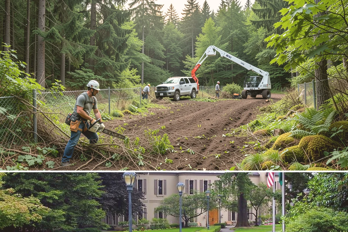 Root collar excavation in Woodinville, King County, WA - This service can be performed year-round in the Puget Sound region but may require specialized equipment during wet seasons to...
