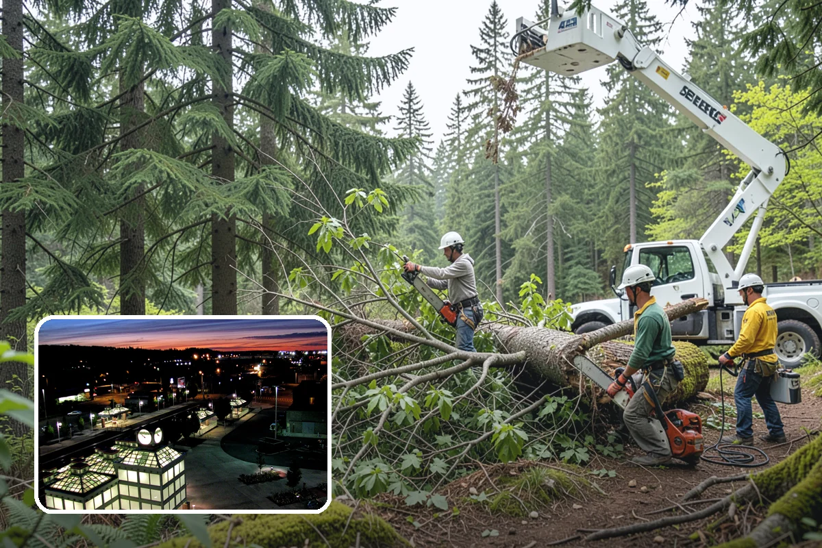 Root pruning in Auburn, King County, WA - Supports long-term tree health and stability