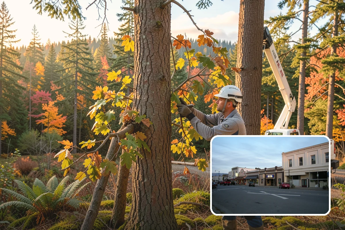 Root pruning in Burlington, Skagit County, WA - Supports long-term tree health and stability