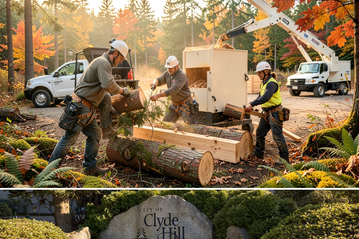 Root pruning in Clyde Hill, King County, WA - This service should be performed during dormant seasons to minimize stress on the tree following construction or transplanting...