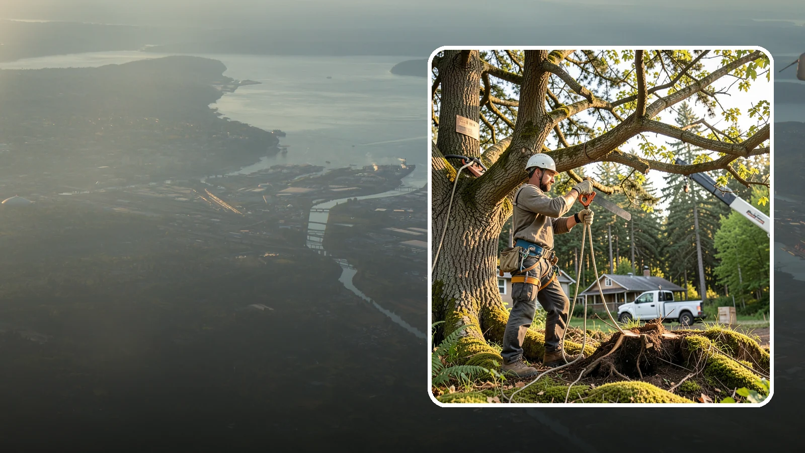 Root pruning in Fife, Pierce County, WA - The controlled cutting of roots to manage growth or prepare for construction.
