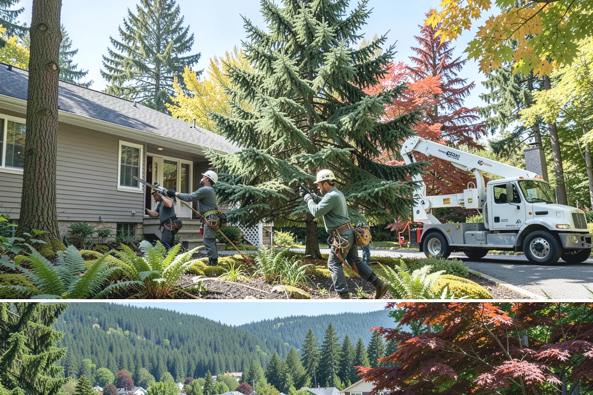Root pruning in Index, Snohomish County, WA - This service should be performed during dormant seasons to minimize stress on the tree following construction or transplanting...