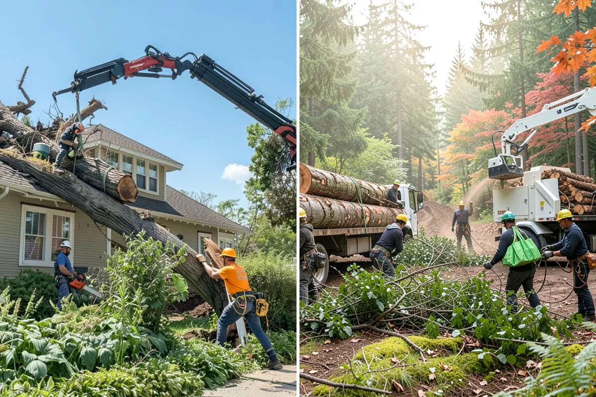 Root pruning in Lakewood, Pierce County, WA - Inspect the tree and its site