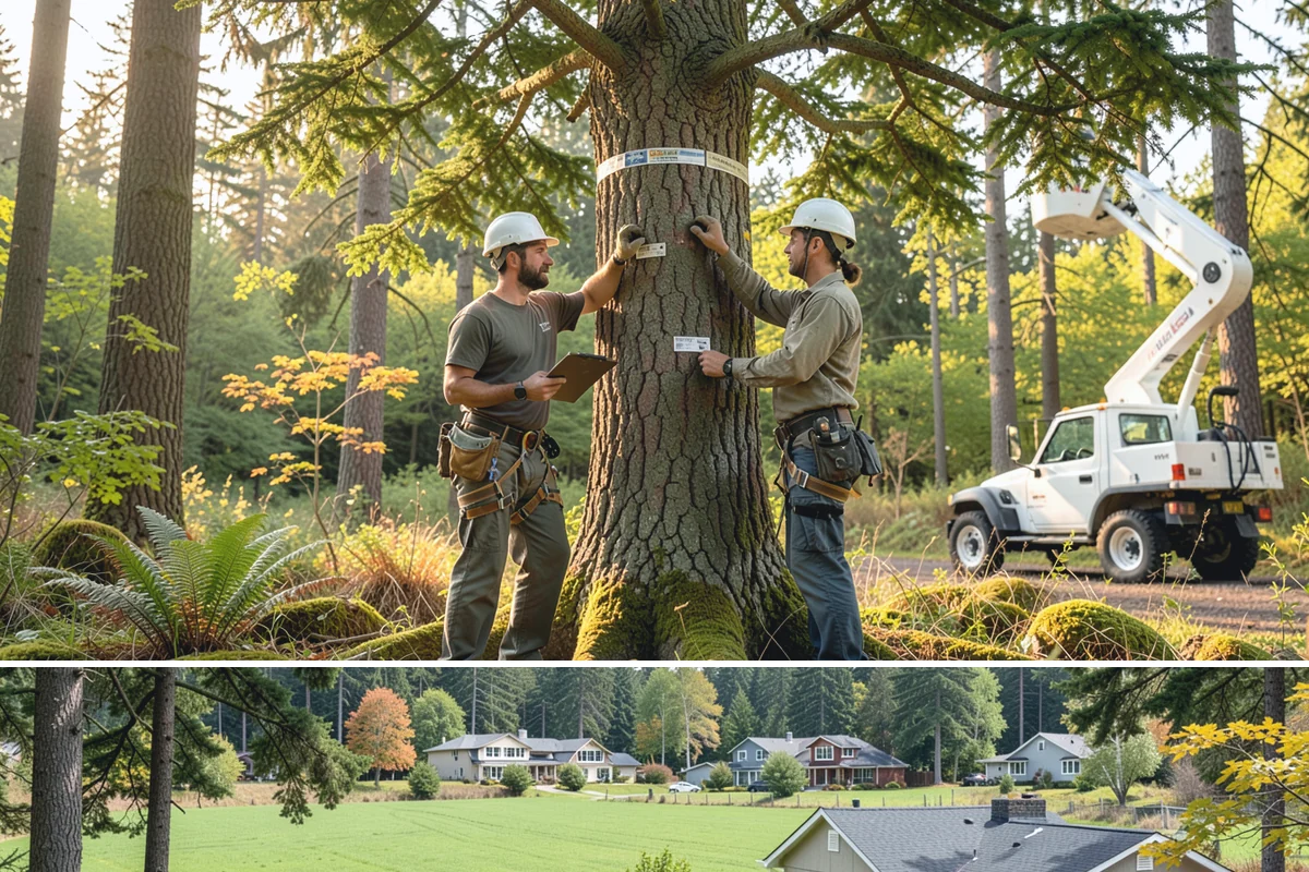 Root pruning in Lyman, Skagit County, WA - This service should be performed during dormant seasons to minimize stress on the tree following construction or transplanting...