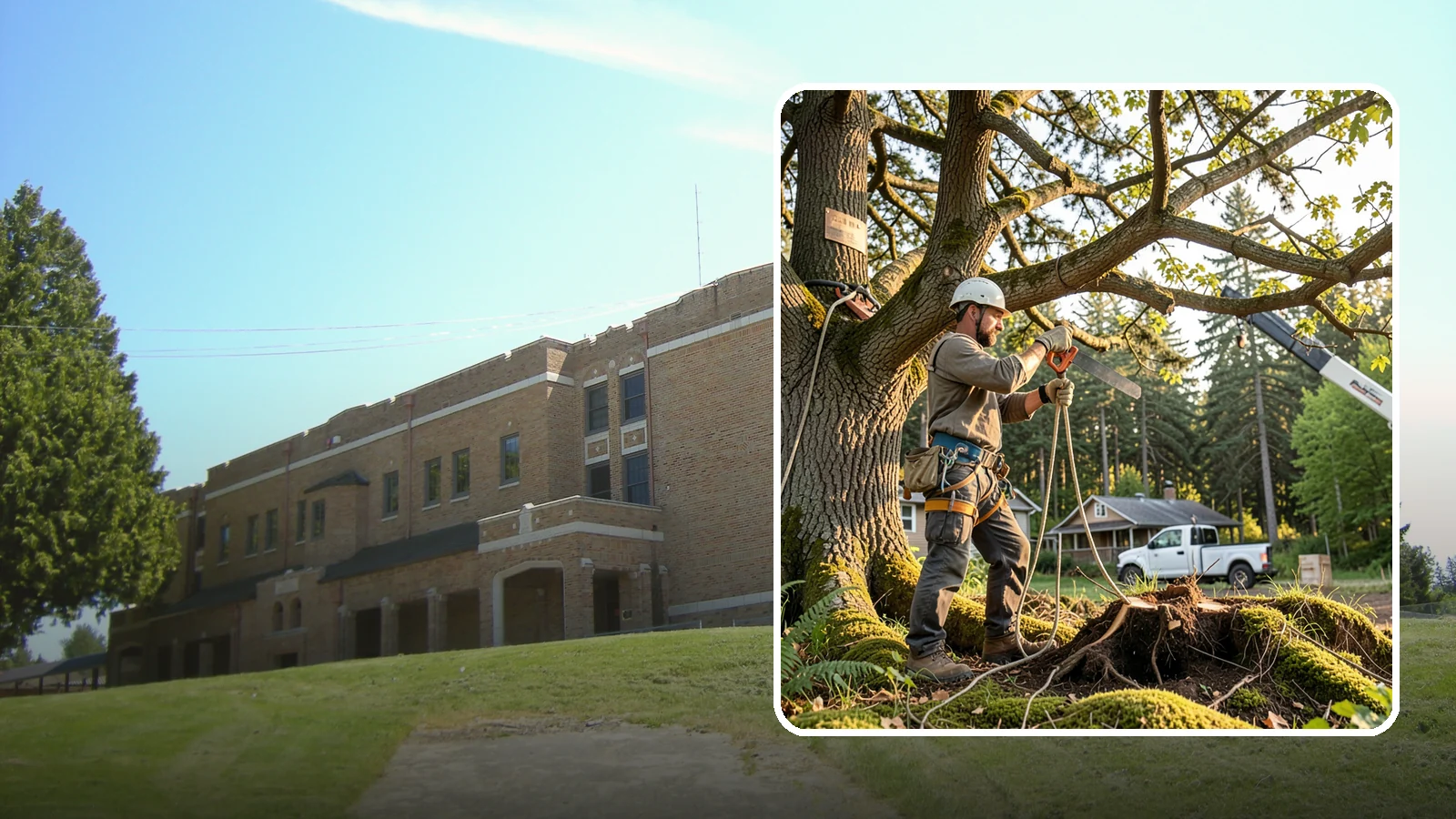 Root pruning in Maple Valley, King County, WA - The controlled cutting of roots to manage growth or prepare for construction.