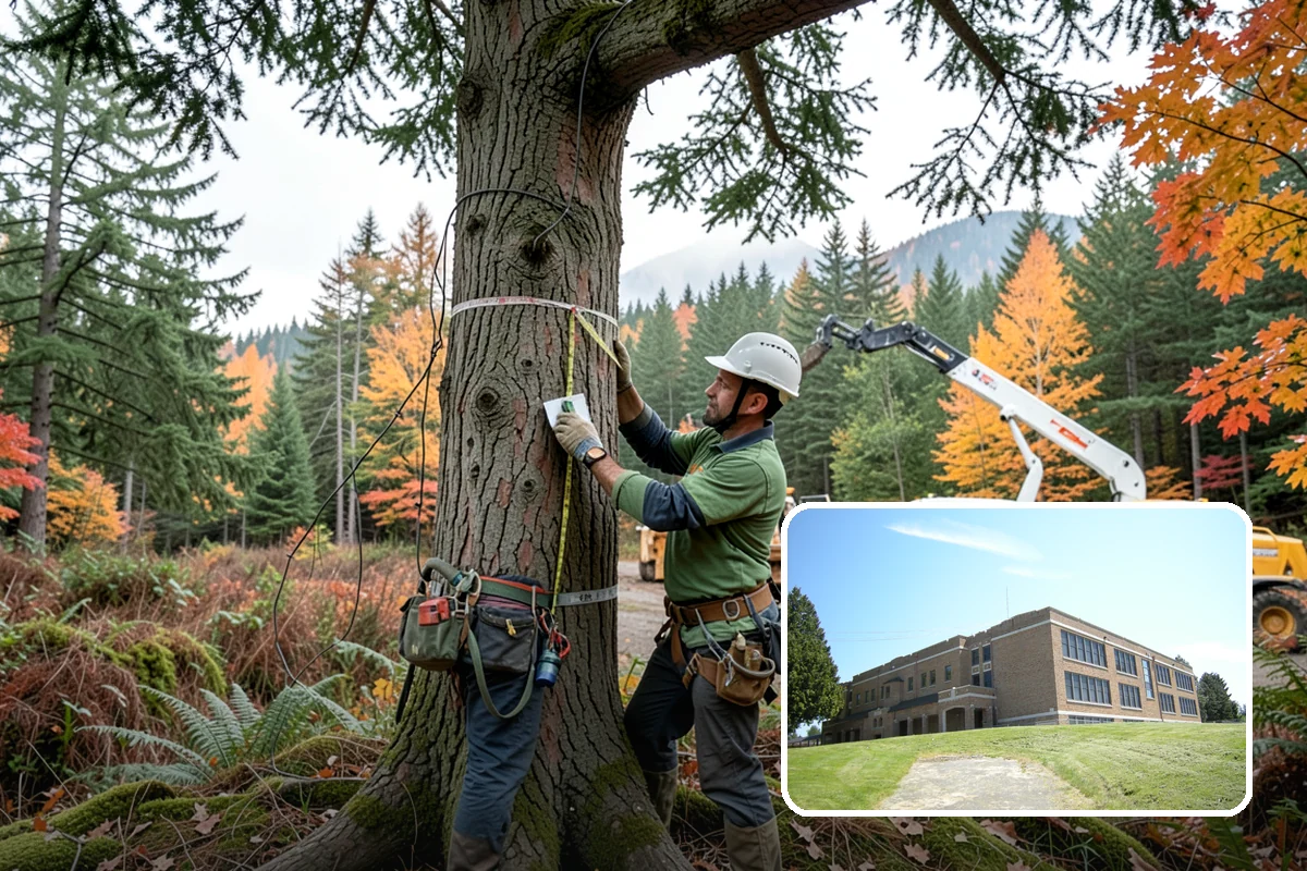 Root pruning in Maple Valley, King County, WA - Supports long-term tree health and stability