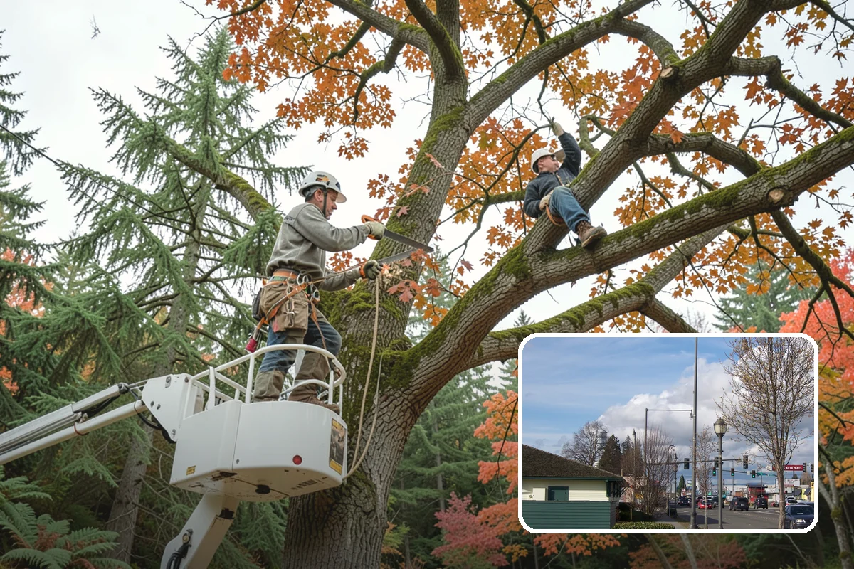 Root pruning in Marysville, Snohomish County, WA - Supports long-term tree health and stability