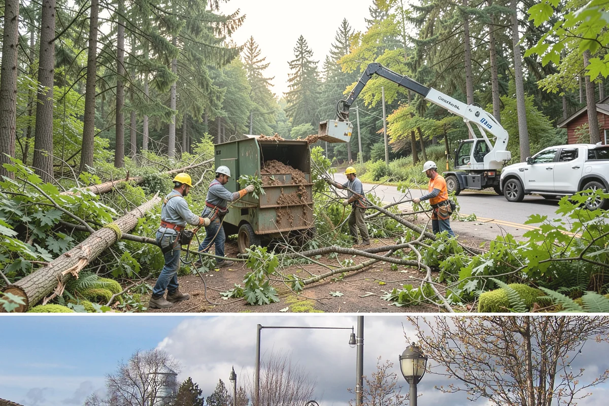 Root pruning in Marysville, Snohomish County, WA - This service should be performed during dormant seasons to minimize stress on the tree following construction or transplanting...