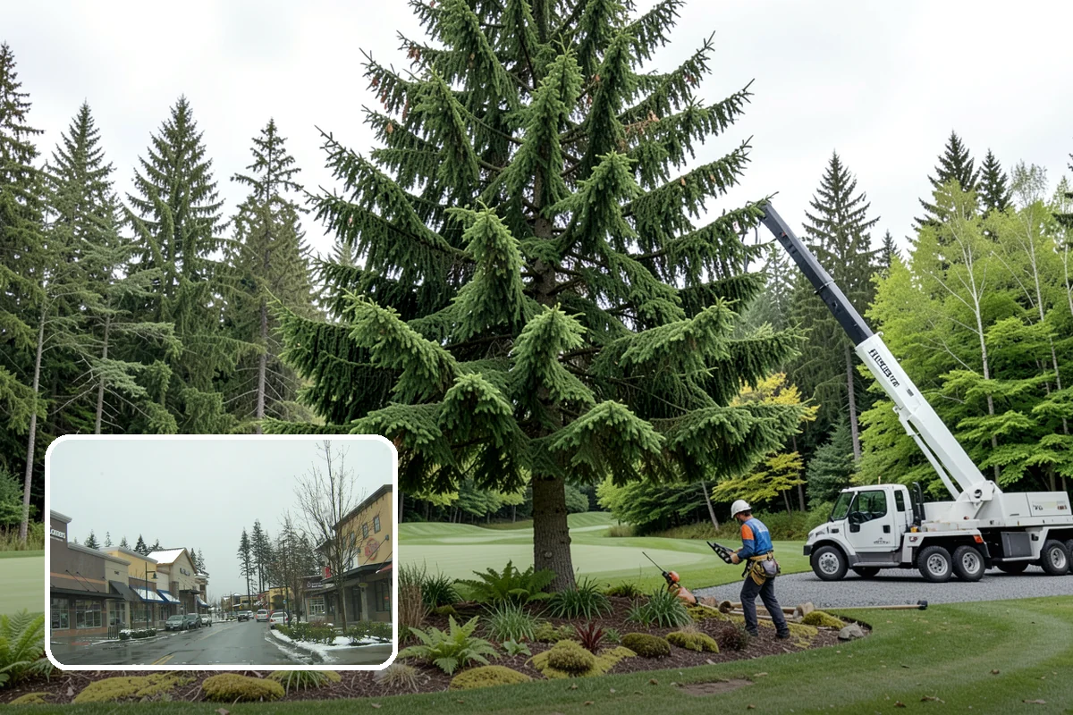 Root pruning in Mill Creek, Snohomish County, WA - Supports long-term tree health and stability