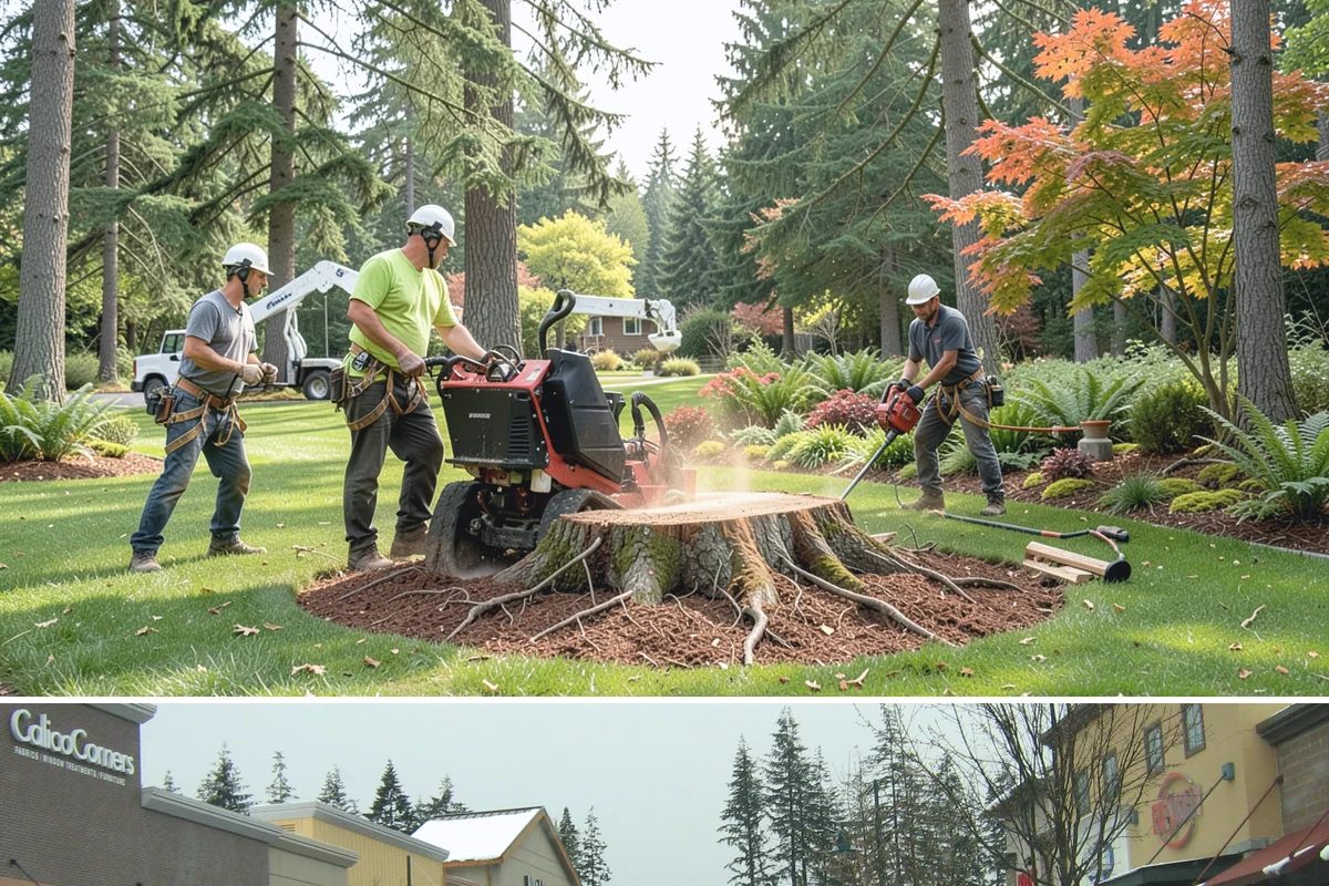 Root pruning in Mill Creek, Snohomish County, WA - This service should be performed during dormant seasons to minimize stress on the tree following construction or transplanting...