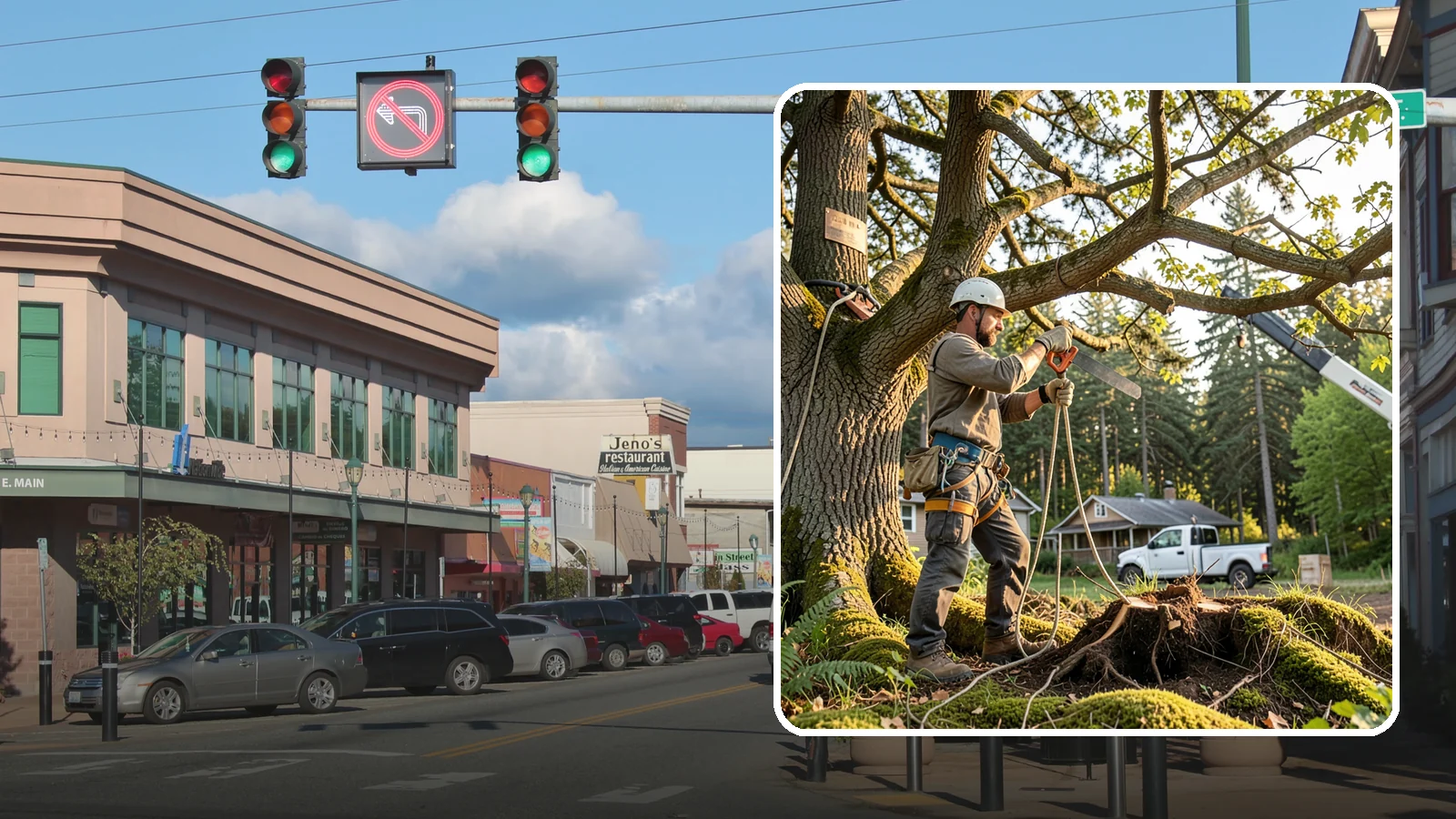 Root pruning in Monroe, Snohomish County, WA - The controlled cutting of roots to manage growth or prepare for construction.