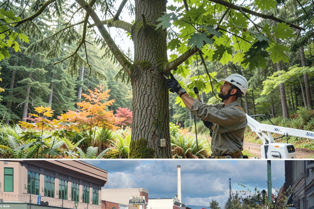 Root pruning in Monroe, Snohomish County, WA - This service should be performed during dormant seasons to minimize stress on the tree following construction or transplanting...