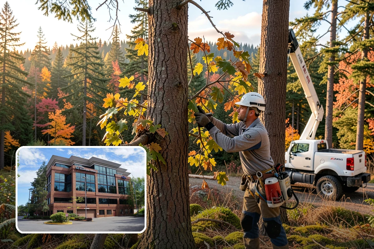 Root pruning in Mountlake Terrace, Snohomish County, WA - Supports long-term tree health and stability