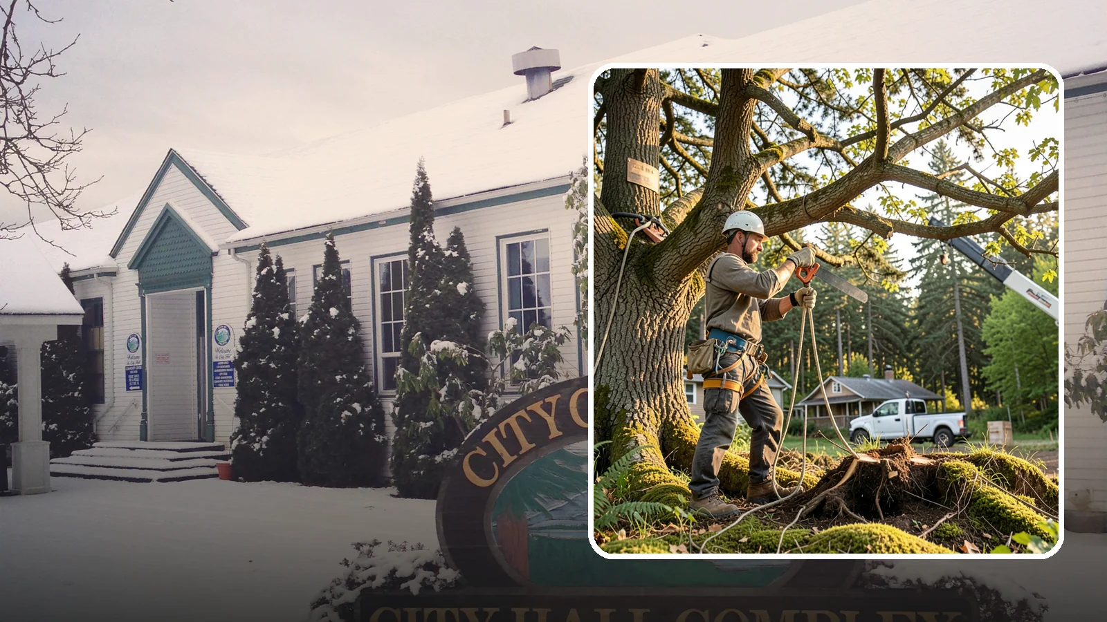 Root pruning in Pacific, King County, WA - The controlled cutting of roots to manage growth or prepare for construction.