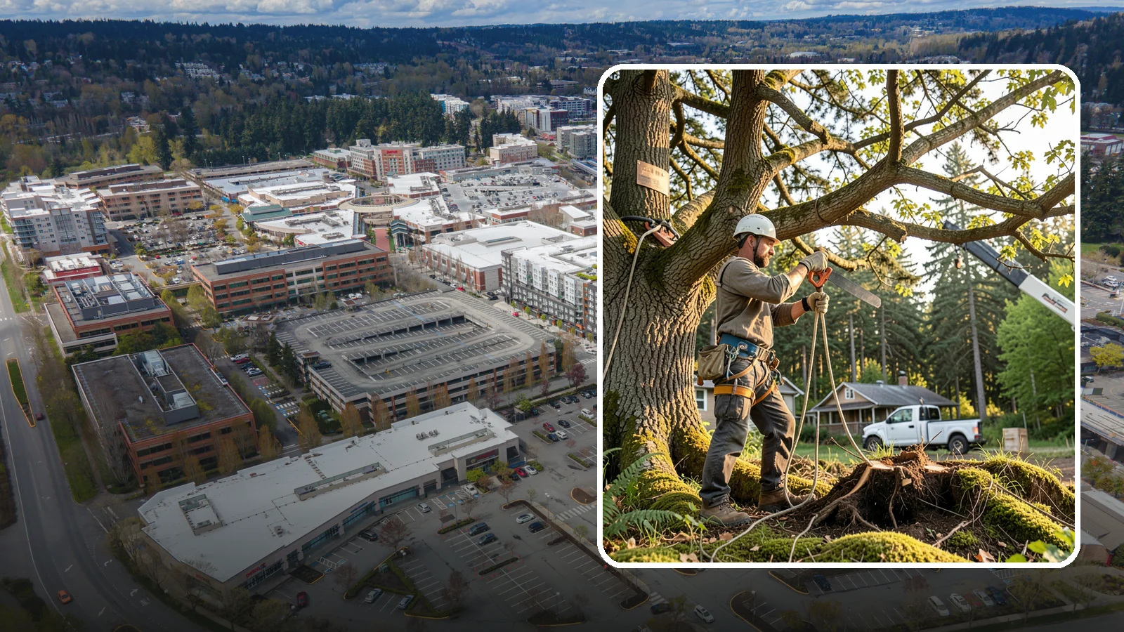 Root pruning in Redmond, King County, WA - The controlled cutting of roots to manage growth or prepare for construction.