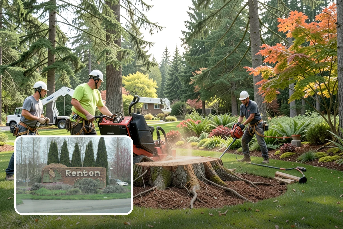 Root pruning in Renton, King County, WA - Supports long-term tree health and stability
