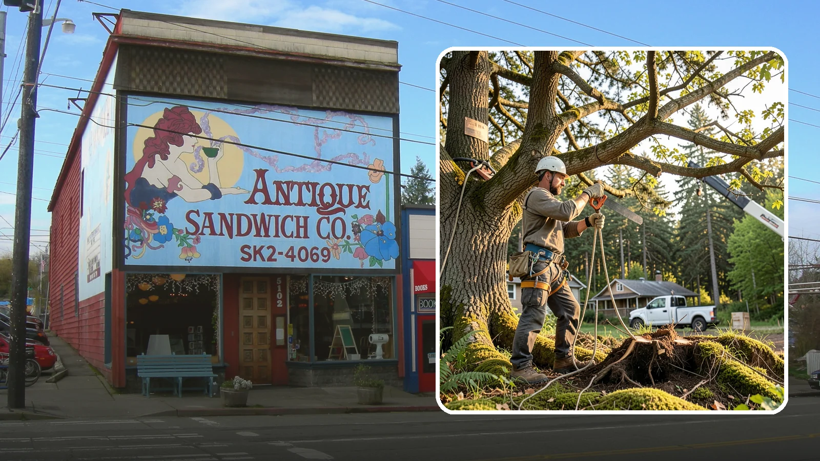 Root pruning in Ruston, Pierce County, WA - The controlled cutting of roots to manage growth or prepare for construction.