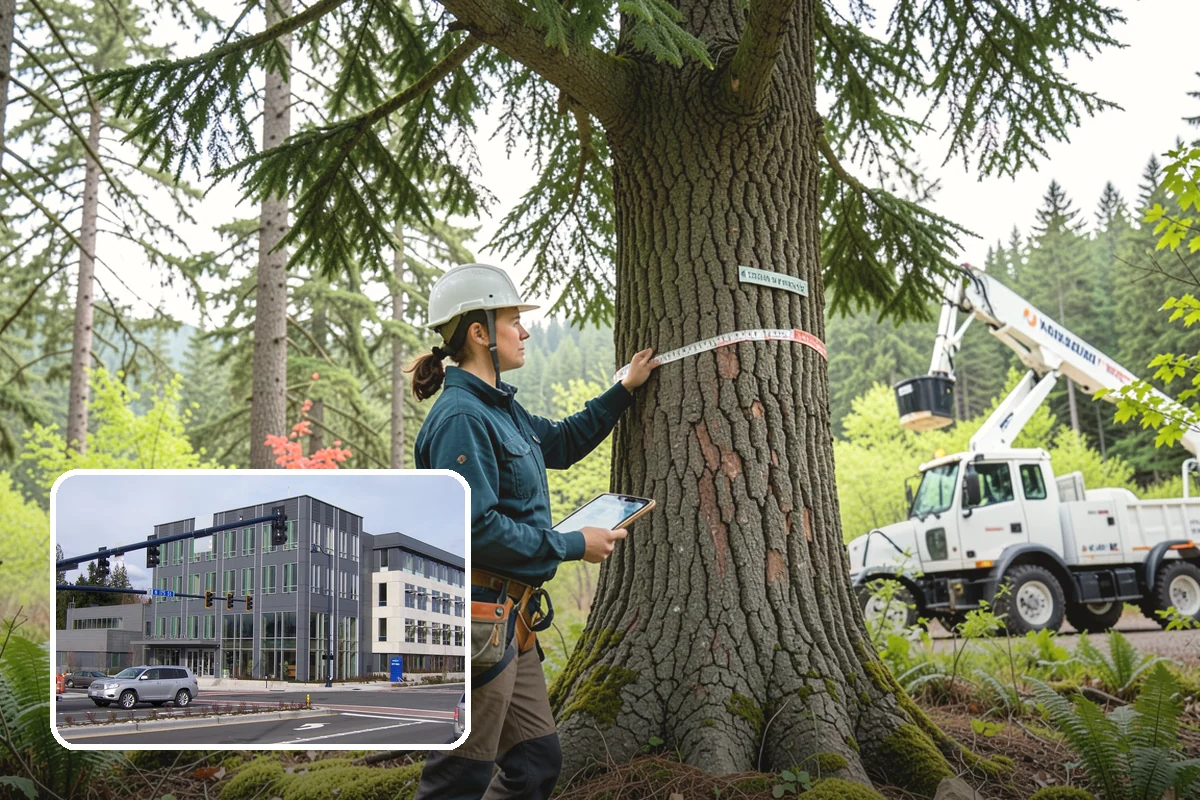 Root pruning in Shoreline, King County, WA - Supports long-term tree health and stability