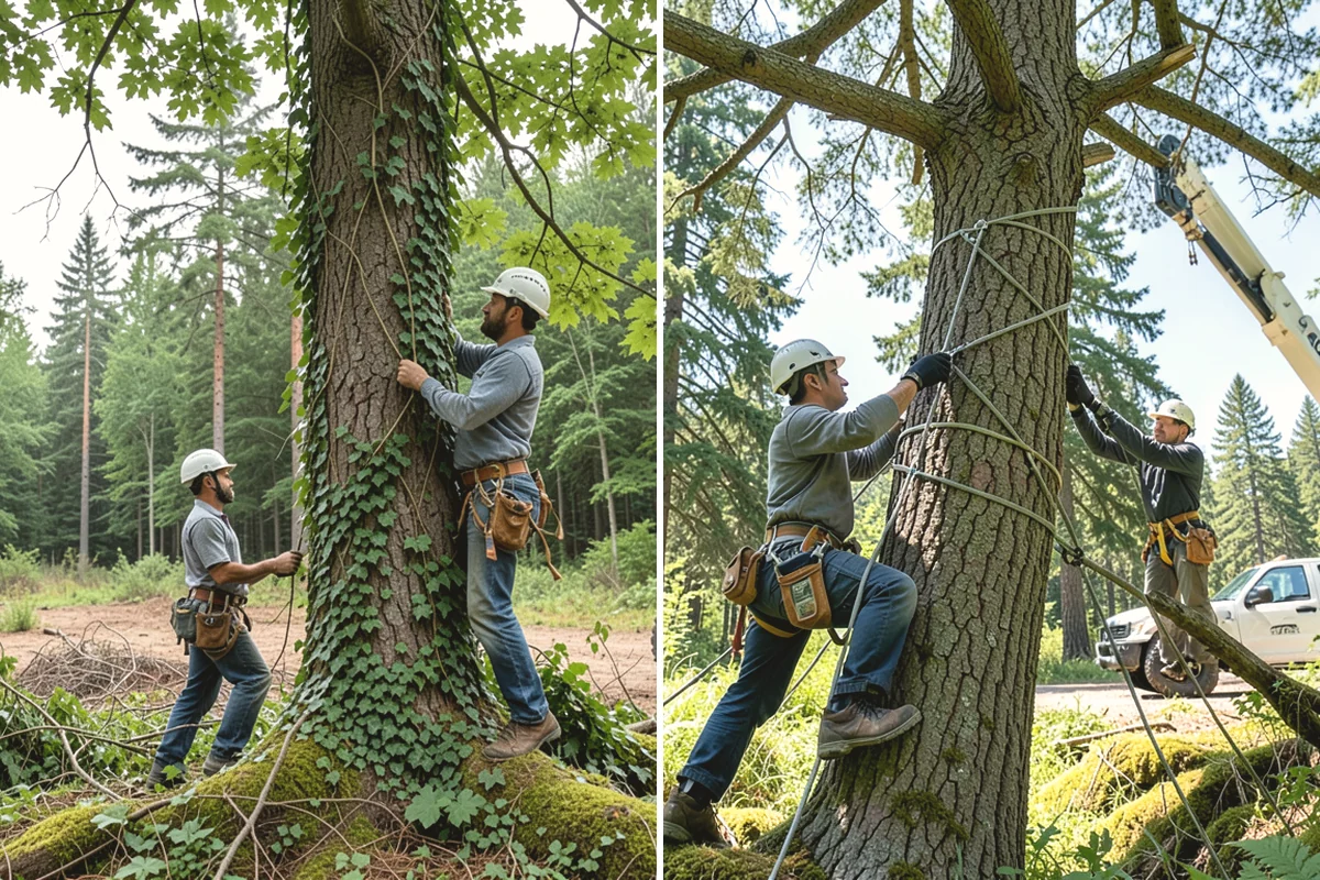 Root pruning in Tacoma, Pierce County, WA - Inspect the tree and its site