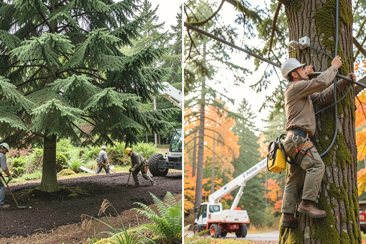 Root pruning in Tukwila, King County, WA - Inspect the tree and its site