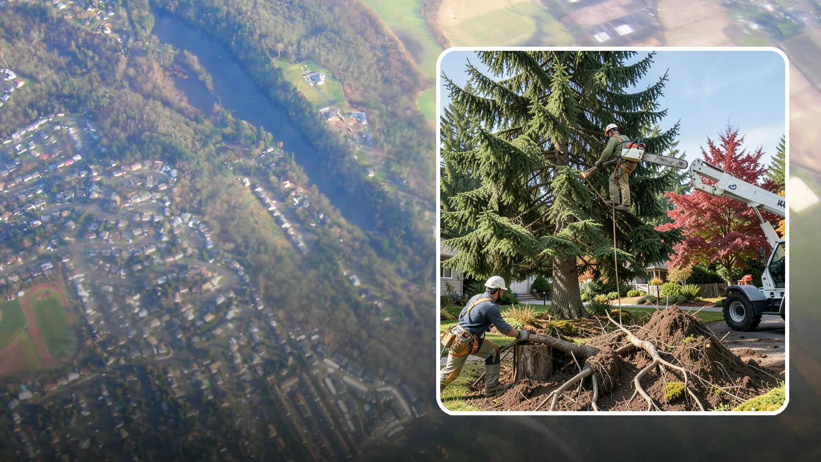 Root removal in Algona, King County, WA - The removal of roots remaining after tree or stump work.