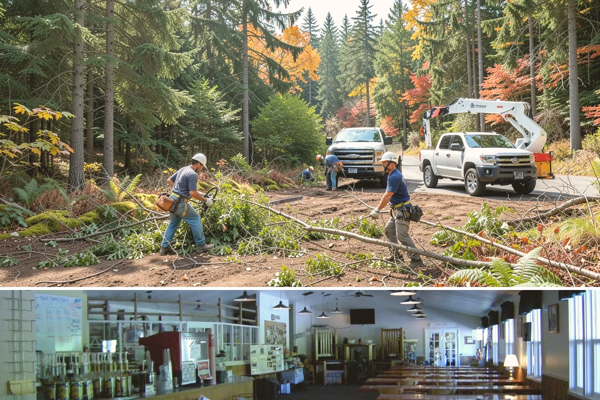 Root removal in Black Diamond, King County, WA - Work can generally proceed year-round in the Puget Sound climate but may be delayed during heavy rainfall that creates muddy...