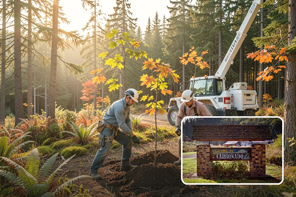 Root removal in Carbonado, Pierce County, WA - Removes tripping hazards and obstructions