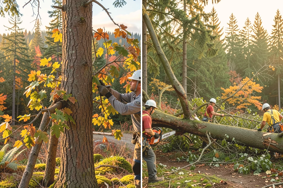 Root removal in Edmonds, Snohomish County, WA - Locate and mark utilities before work